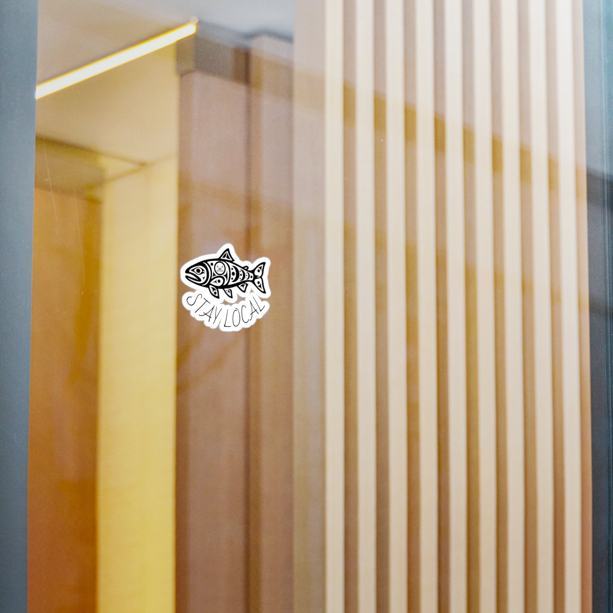 Stay Local Vinyl Sticker — Kiss-Cut Decal