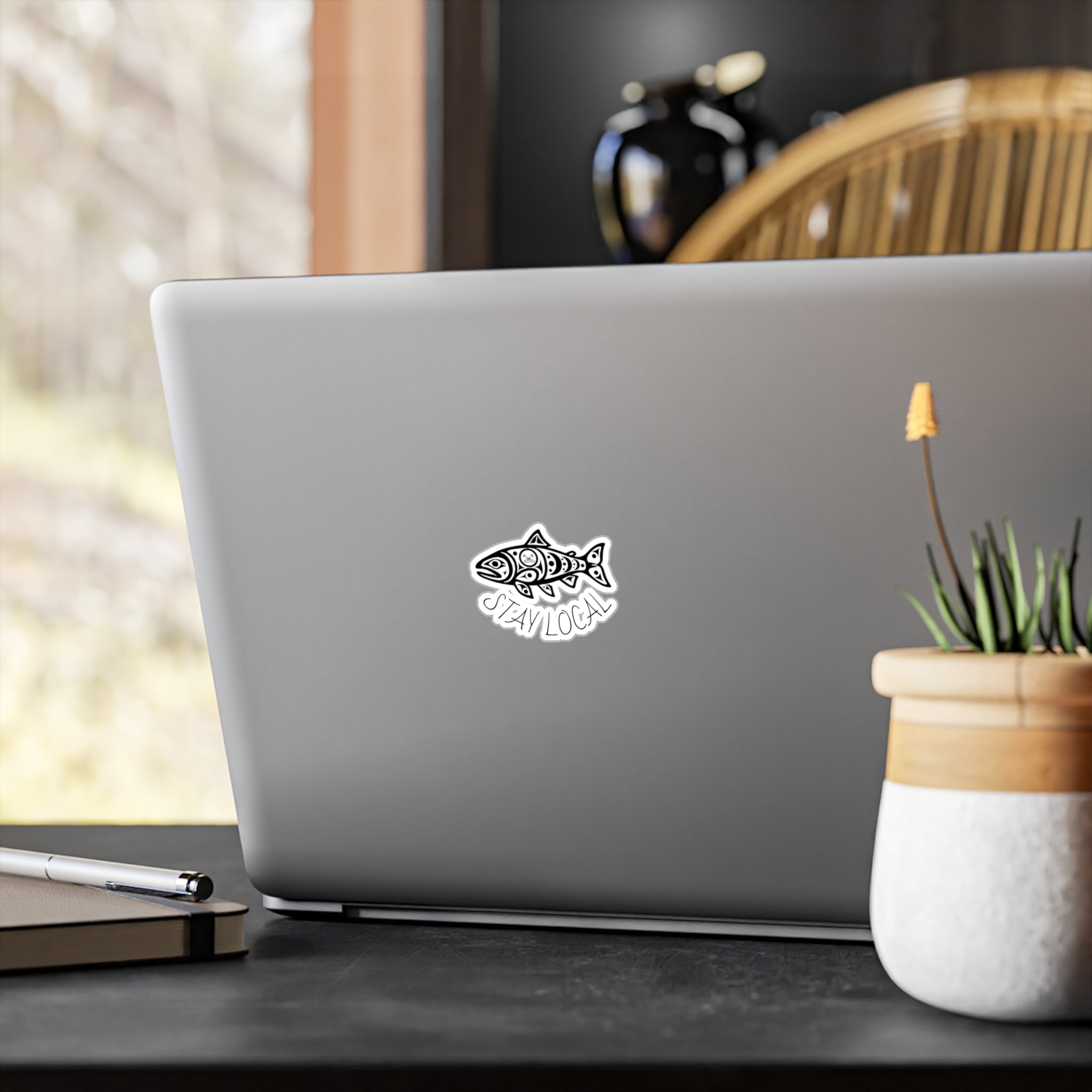 Stay Local Vinyl Sticker — Kiss-Cut Decal