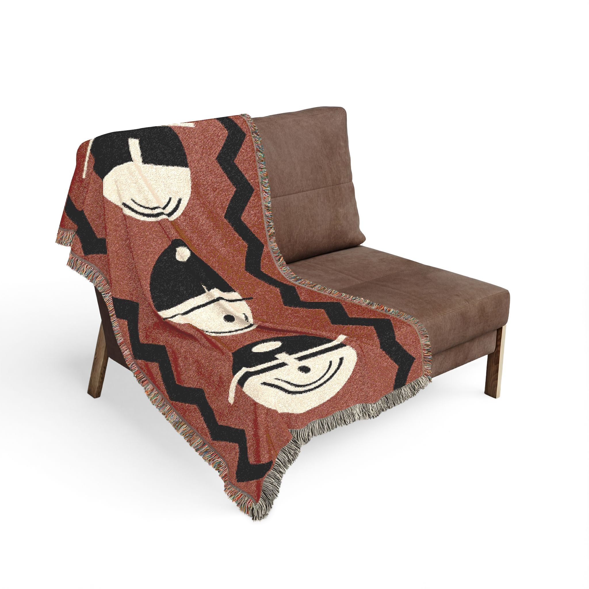 Woven blanket - "The 3" By eskiis stiqayu