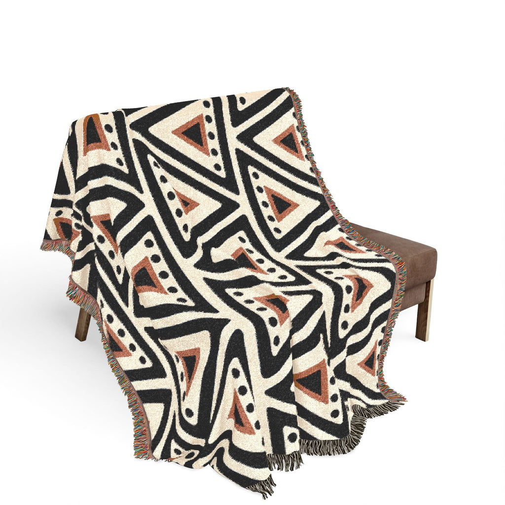 Woven Blanket - "TIDE" by Eskiis Stiqayu