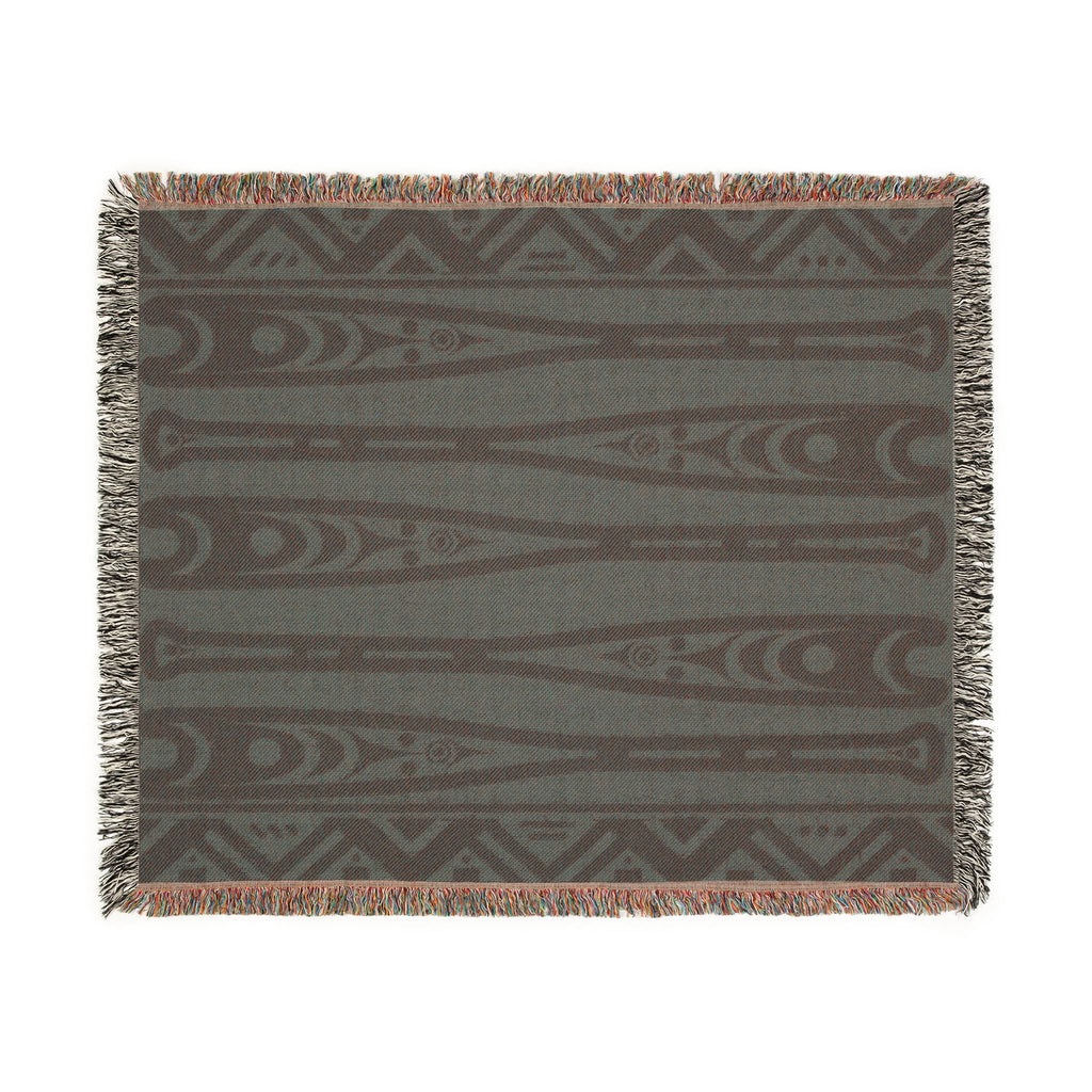 "KLAHOWYA" BY Eskiis Stiqayu Tribal Pattern Woven Blank