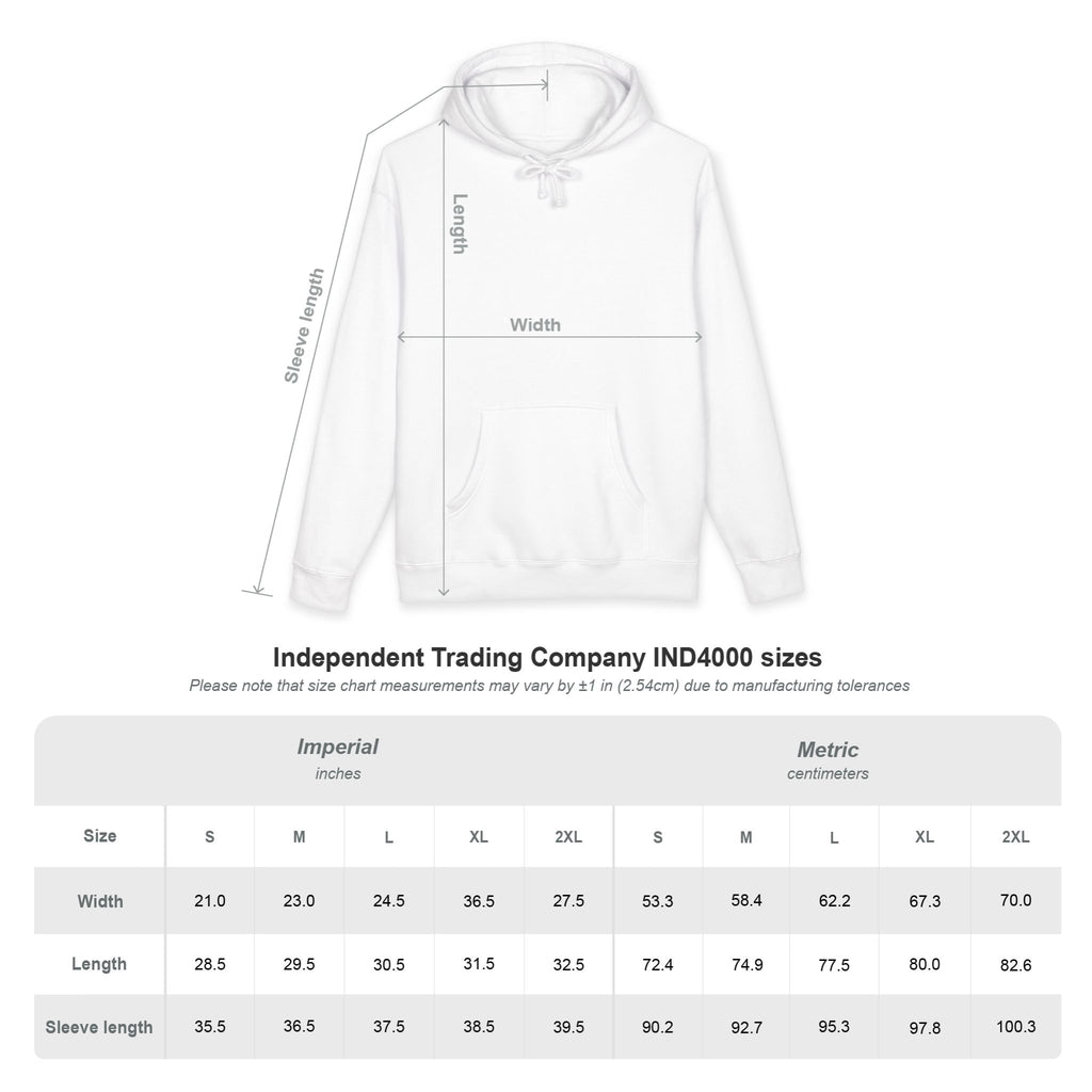 Salish Sun Graphic Hoodie — Indigenous-Inspired Tribal Logo Pullover