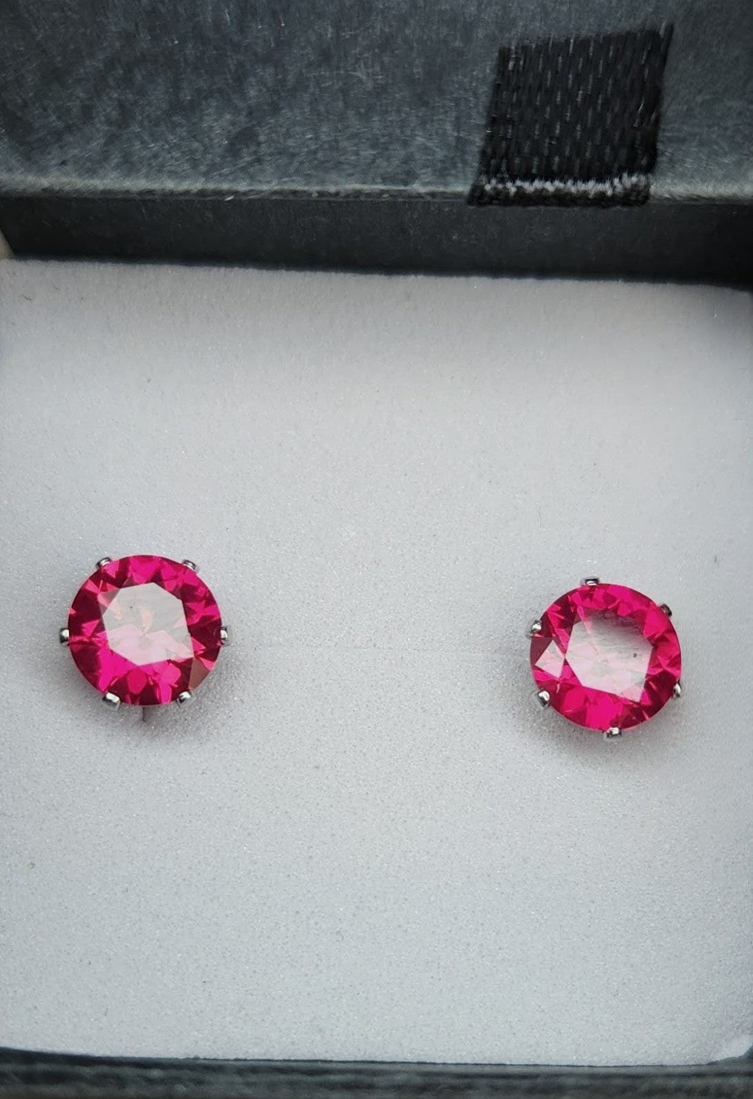 Natural Ruby 10 Carat Earrings