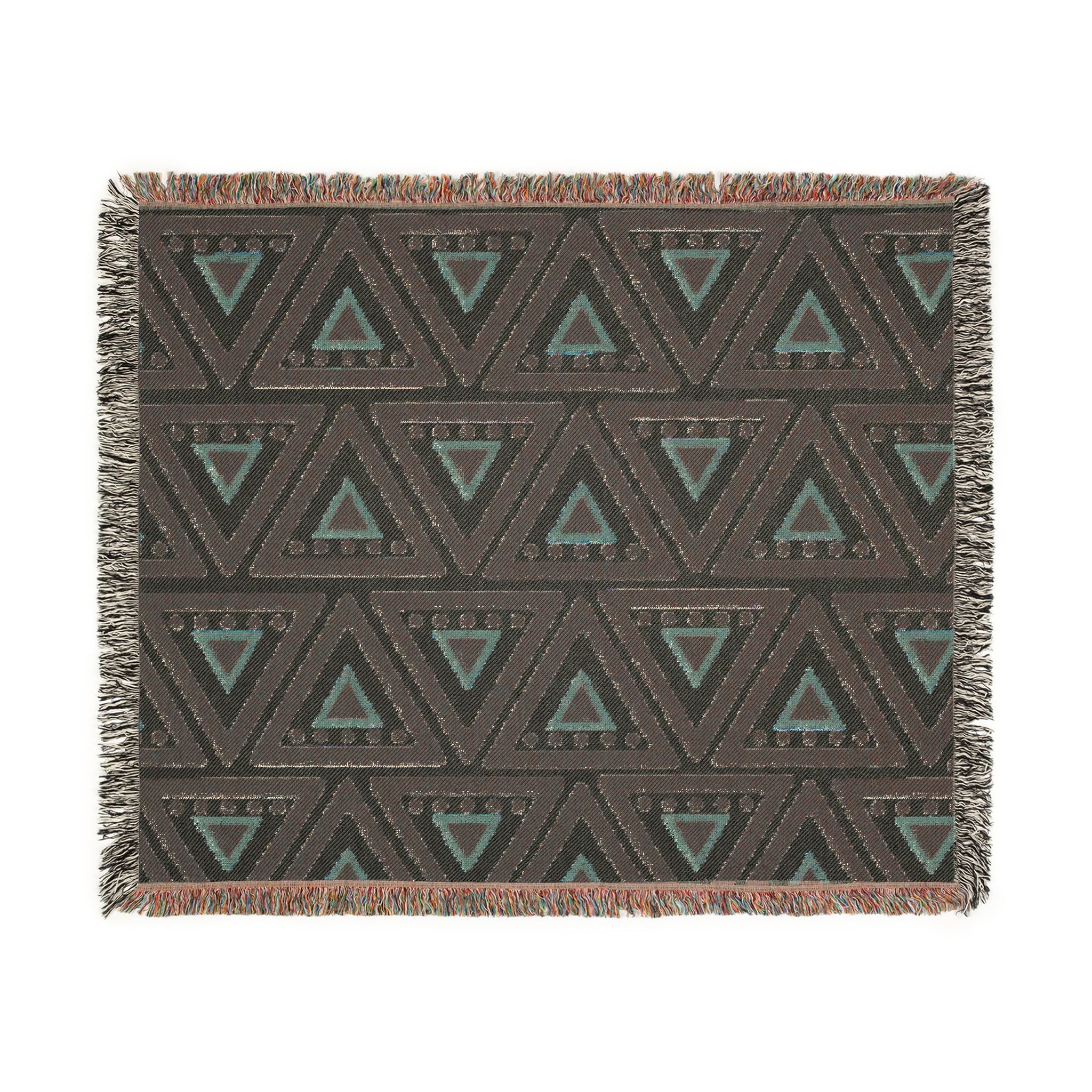 Woven Blanket - "TIDE" by Eskiis Stiqayu