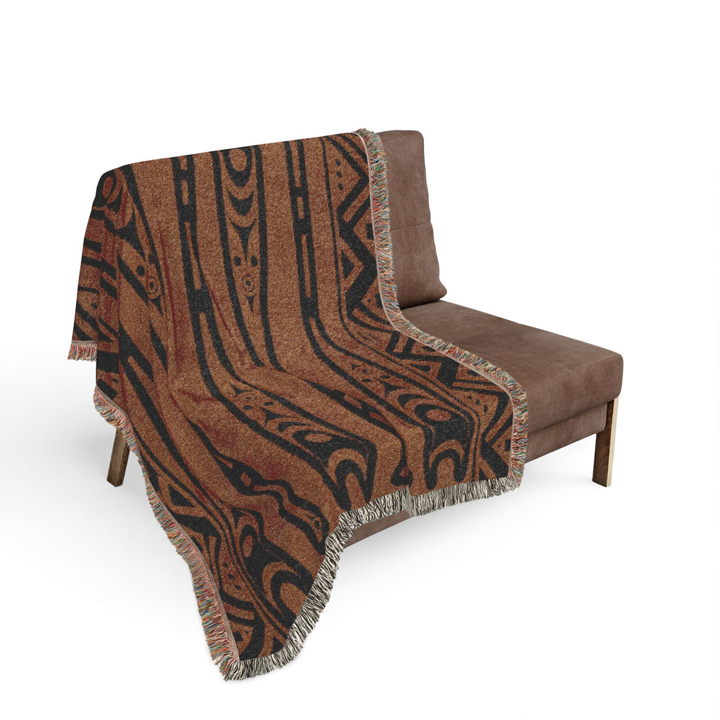 "KLAHOWYA" BY Eskiis Stiqayu Tribal Pattern Woven Blank