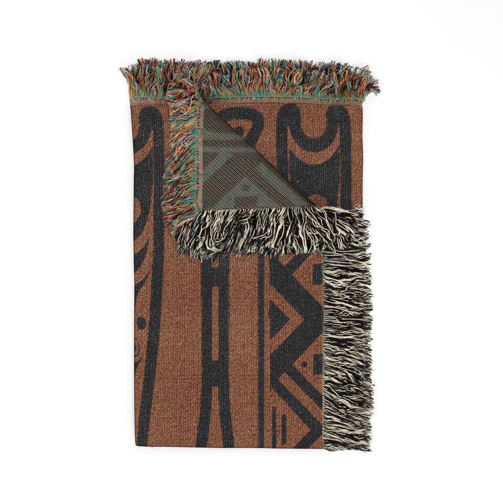 "KLAHOWYA" BY Eskiis Stiqayu Tribal Pattern Woven Blank